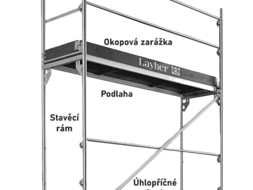 Lešení fasádní