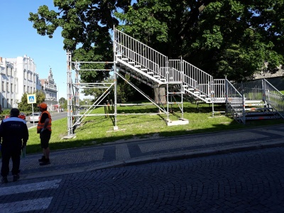 MĚLNÍK - PŘECHODOVÁ LÁVKA Z LEŠENÍ LAYHER ALLROUND