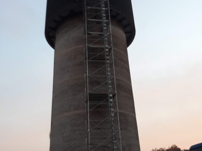 VODÁRNA KLADNO - LEŠENÍ LAYHER A VÝTAH GEDA