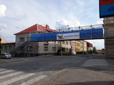 MĚLNÍK - PŘECHODOVÁ LÁVKA Z LEŠENÍ LAYHER ALLROUND