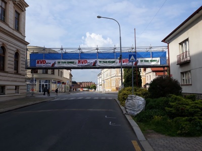 MĚLNÍK - PŘECHODOVÁ LÁVKA Z LEŠENÍ LAYHER ALLROUND